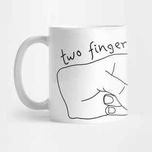 The two finger point Mug